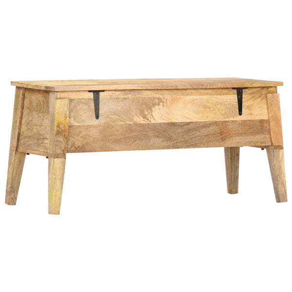 vidaXL Storage Chest 99 x 35 x 48 cm Solid Mango Wood