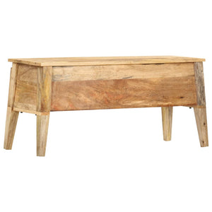 vidaXL Storage Chest 99 x 35 x 48 cm Solid Mango Wood