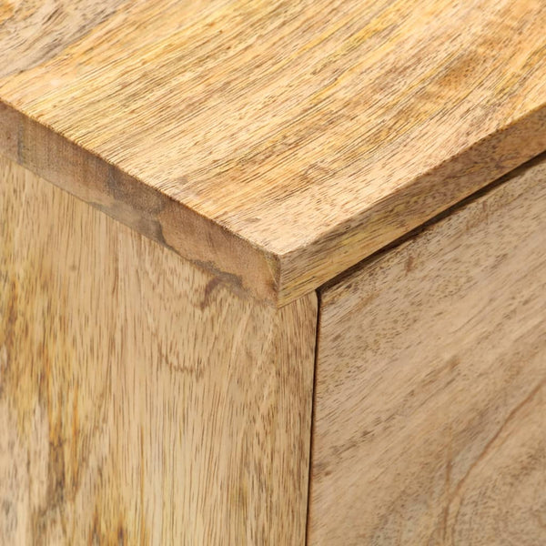 vidaXL Bedside Cabinet 40 x 35 x 55 cm Solid Mango Wood