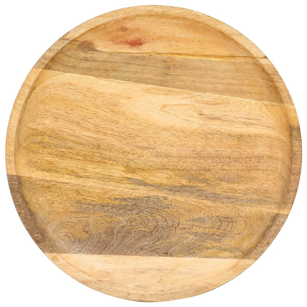 vidaXL Round Side Table 43 x 43 x 66 cm Solid Mango Wood