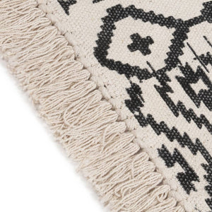 vidaXL Kelim Rug Hand-Woven Cotton 120x180 cm Printed