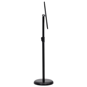 vidaXL A4 Poster Stand Black Aluminum Alloy