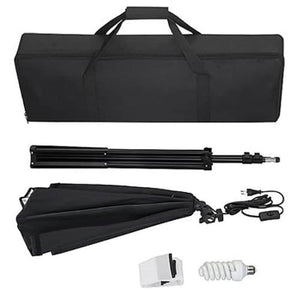 vidaXL Photo Studio Set with Background and Softbox Light