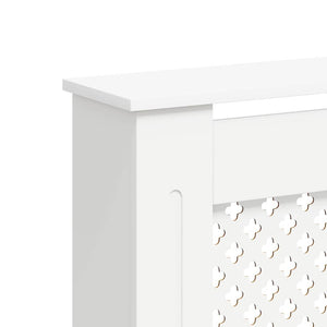 vidaXL Radiator Covers 2 pcs White 172x19x81.5 cm MDF