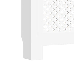 vidaXL Radiator Covers 2 pcs White 172x19x81.5 cm MDF