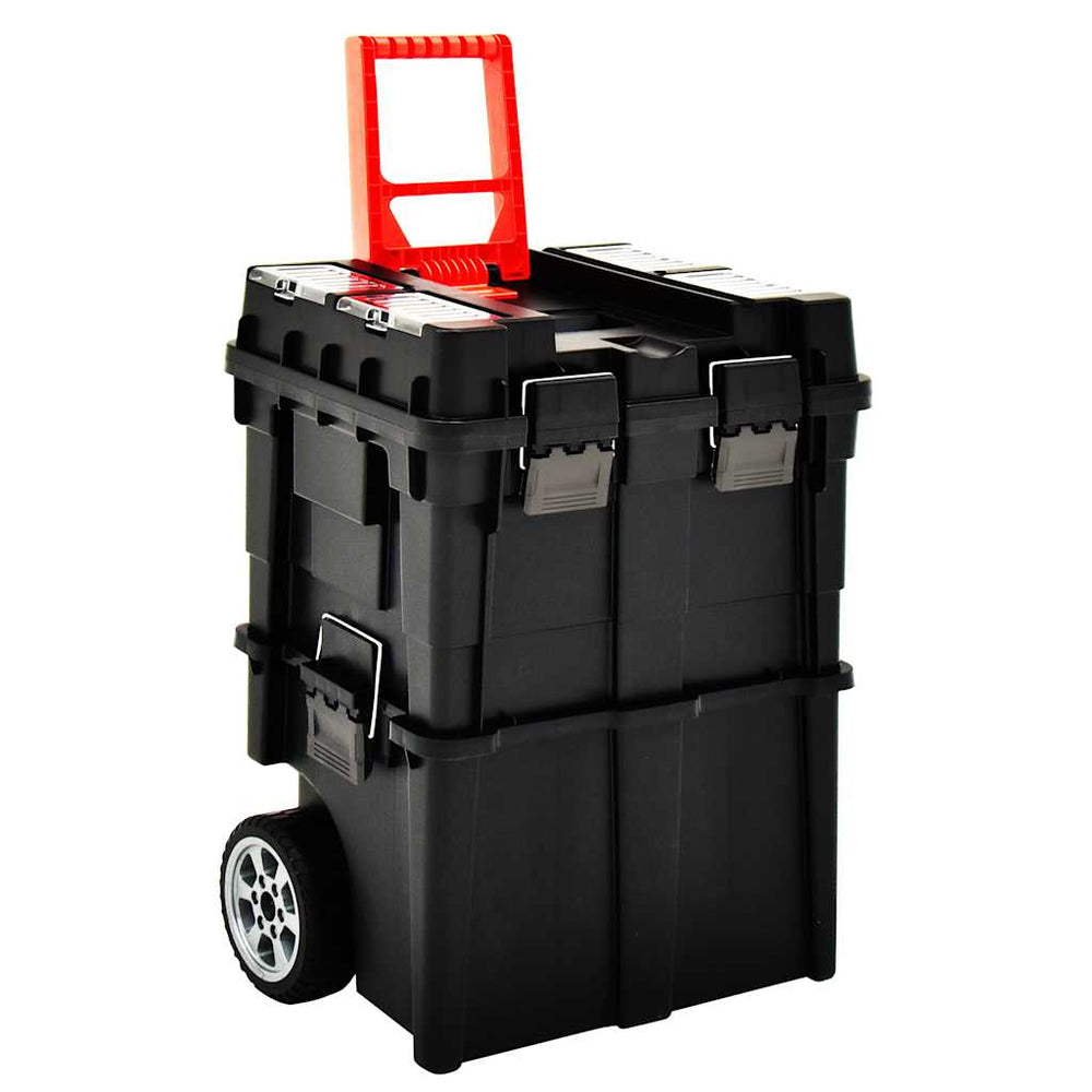 vidaXL Tool Organizer Trolley with Handle 45x36x90 cm