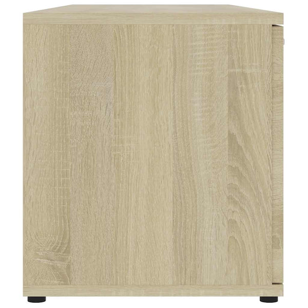 vidaXL TV Cabinet Sonoma Oak 120x34x37 cm Engineered Wood