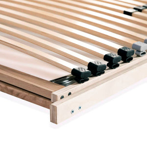 vidaXL Slat Bases 2 pcs. with 28 Slats 7 Zones 70x200 cm