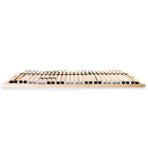 vidaXL Slat Bases 2 pcs. with 28 Slats 7 Zones 80x200 cm