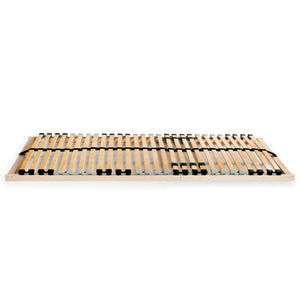 vidaXL Slat Bases 2 pcs. with 28 Slats 7 Zones 80x200 cm