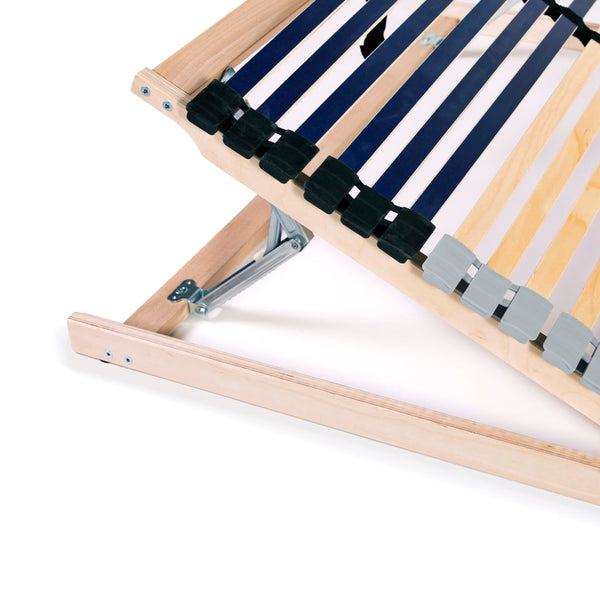 vidaXL Slat Bases 2 pcs. with 42 Slats 7 Zones 80x200 cm
