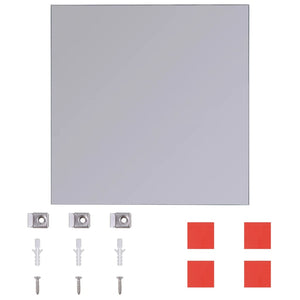 vidaXL Frameless Mirror Tiles Glass 16 pcs. 20.5 cm