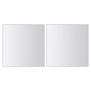 vidaXL 16-Piece Mirror Tile Set Various Shapes Glass