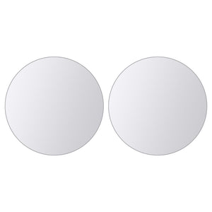 vidaXL 16-Piece Mirror Tile Set Various Shapes Glass