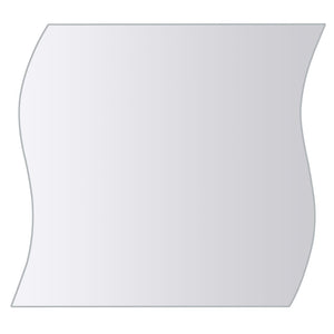 vidaXL 16-Piece Mirror Tile Set Various Shapes Glass