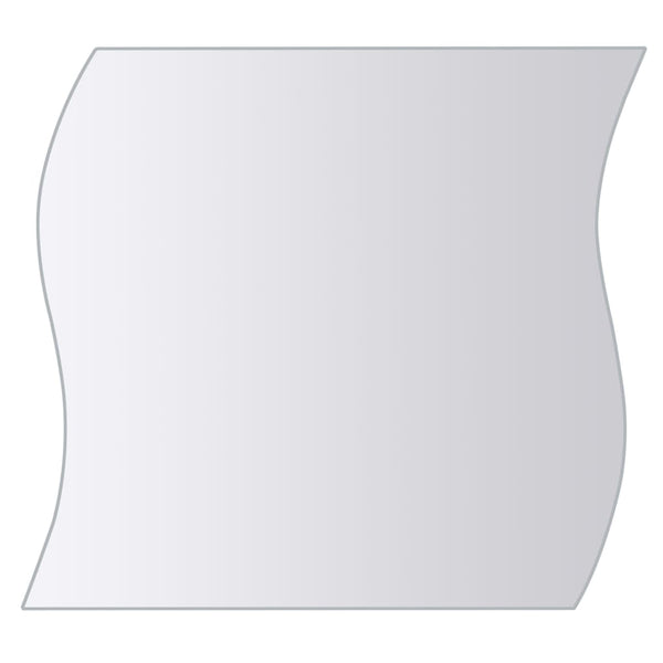 vidaXL 16-Piece Mirror Tile Set Various Shapes Glass