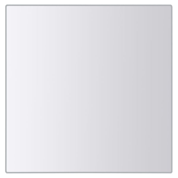 vidaXL 48-piece Square Mirror Tile Set Glass