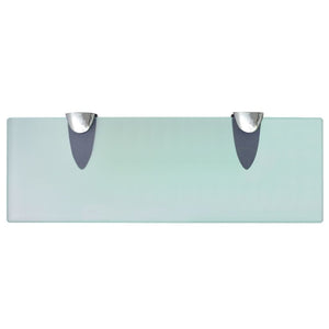 vidaXL Floating Shelves 2 pcs. Glass 30x10 cm 8 mm