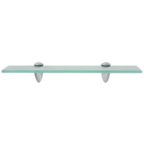 vidaXL Floating Shelves 2 pcs. Glass 40x10 cm 8 mm