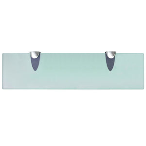 vidaXL Floating Shelves 2 pcs. Glass 40x10 cm 8 mm