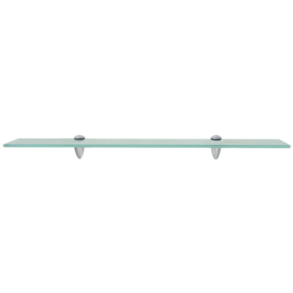 vidaXL Floating Shelves 2 pcs. Glass 70x10 cm 8 mm