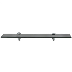 vidaXL Floating Shelves 2 pcs Glass 50x10 cm 8 mm
