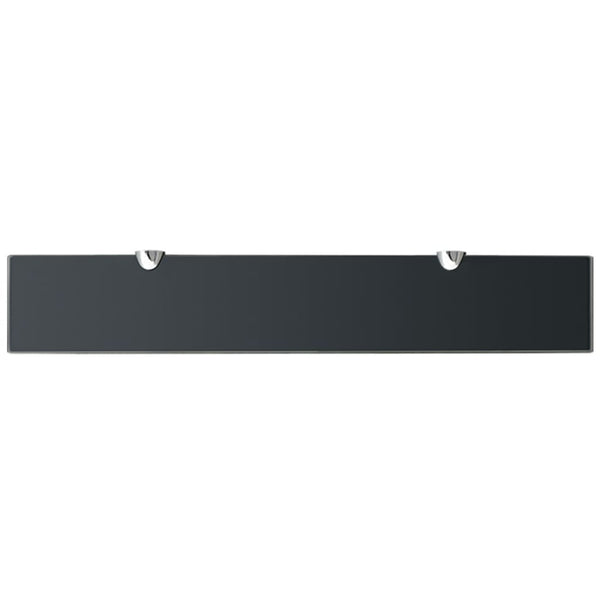 vidaXL Floating Shelves 2 pcs. Glass 60x10 cm 8 mm