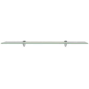 vidaXL Floating Shelves 2 pcs. Glass 80x10 cm 8 mm