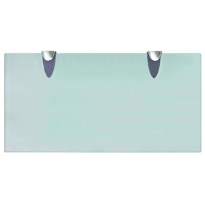 vidaXL Floating Shelves 2 pcs. Glass 40x20 cm 8 mm