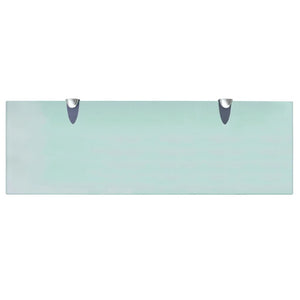 vidaXL Floating Shelves 2 pcs. Glass 60x20 cm 8 mm