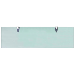 vidaXL Floating Shelves 2 pcs. Glass 70x20 cm 8 mm