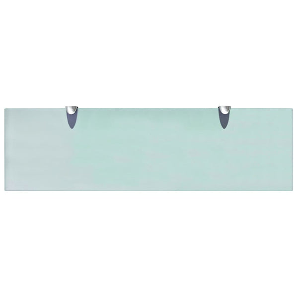 vidaXL Floating Shelves 2 pcs. Glass 70x20 cm 8 mm