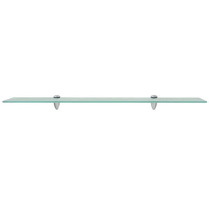 vidaXL Floating Shelves 2 pcs. Glass 80x20 cm 8 mm