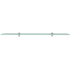 vidaXL Floating Shelves 2 pcs. Glass 100x20 cm 8 mm