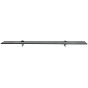 vidaXL Floating Shelves 2 pcs. Glass 80x20 cm 8 mm