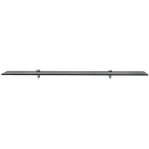 vidaXL Floating Shelves 2 pcs. Glass 100x20 cm 8 mm