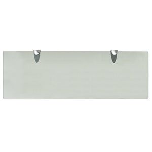vidaXL Floating Shelves 2 pcs. Glass 60x20 cm 8 mm
