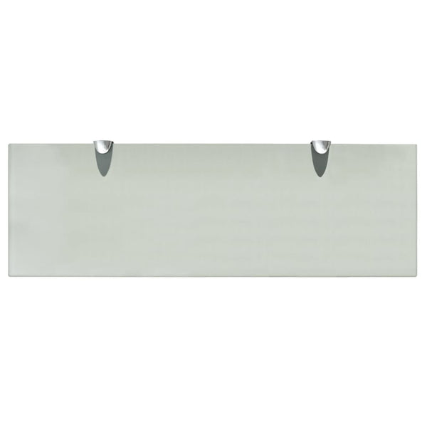 vidaXL Floating Shelves 2 pcs. Glass 60x20 cm 8 mm