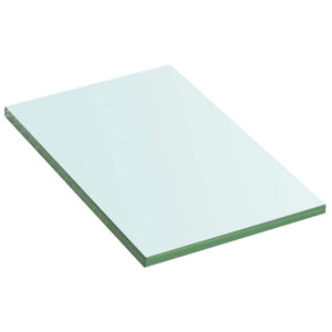 vidaXL Shelf Boards 2 pcs Glass Transparent 20x12 cm