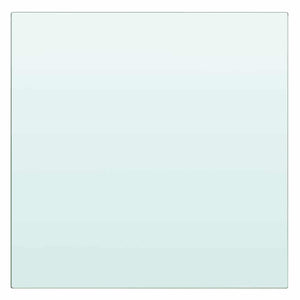 vidaXL Shelf Boards 2 pcs. Glass Transparent 30x30 cm