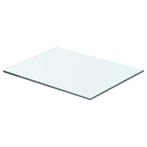 vidaXL Shelf Boards 2 pcs. Glass Transparent 40x25 cm