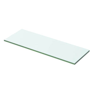 vidaXL Shelf Boards 2 pcs. Glass Transparent 50x12 cm