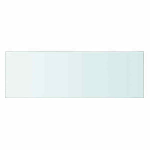 vidaXL Shelf Boards 2 pcs. Glass Transparent 60x20 cm