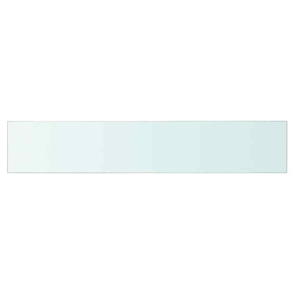 vidaXL Shelf Boards 2 pcs Glass Transparent 70x12 cm