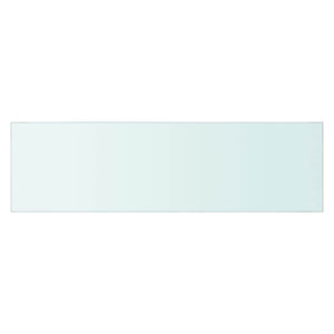 vidaXL Shelf Boards 2 pcs. Glass Transparent 70x20 cm