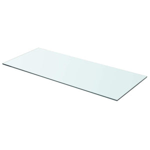vidaXL Shelf Boards 2 pcs. Glass Transparent 70x30 cm