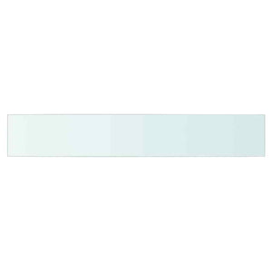 vidaXL Shelf Boards 2 pcs. Glass Transparent 90x15 cm