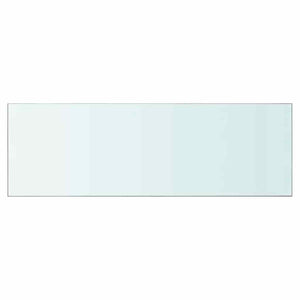 vidaXL Shelf Boards 2 pcs. Glass Transparent 90x30 cm