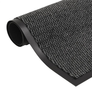 vidaXL Dirt Trapper Mats 2 pcs. Rectangular Tufted 40x60 cm Anthracite