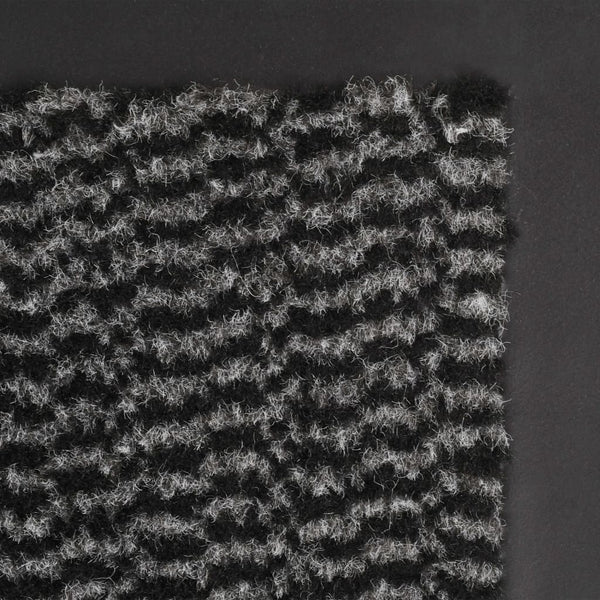 vidaXL Dirt Trapper Mats 2 pcs. Rectangular Tufted 40x60 cm Anthracite